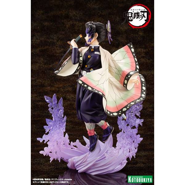 新品未開封 コトブキヤ ARTFX J 鬼滅の刃 胡蝶しのぶ　限定特典／柱札付き 予約特別価格】【再販】コトブキヤ ARTFX J 鬼滅の刃 1/8 胡蝶