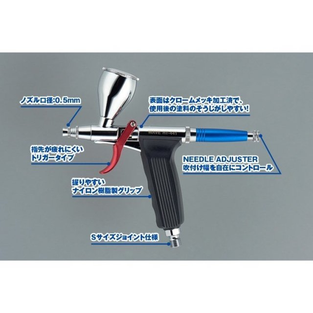 【新品未使用自宅保管品】ウェーブ　スーパーエアブラシアドバンスHT581 Amazon.com: Wave Hobby Tool Series Super Airbrush Advanced
