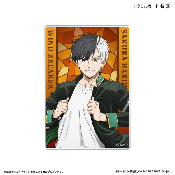 【5月予約】WIND BREAKER アクリルカード 桜 遥 キャラグッズ 4947864102845