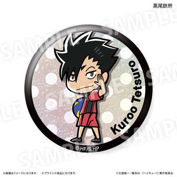 ハイキュー!! トレーディングラメ缶バッジ [全10種] 10個入BOX