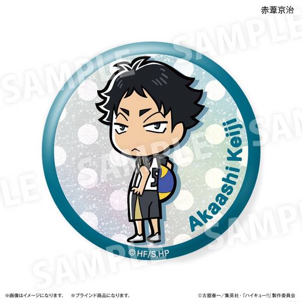 ハイキュー!! トレーディングラメ缶バッジ [全10種] 10個入BOX