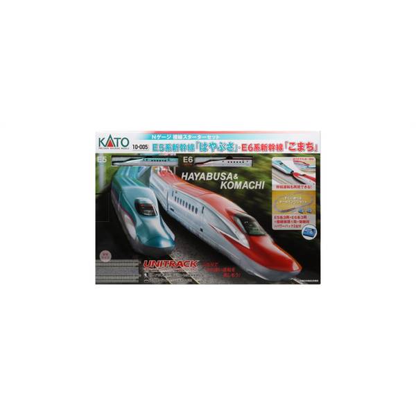 KATO Nゲージ E5系《はやぶさ》/E6系《こまち》 複線スターターセット 鉄道模型 10-005
