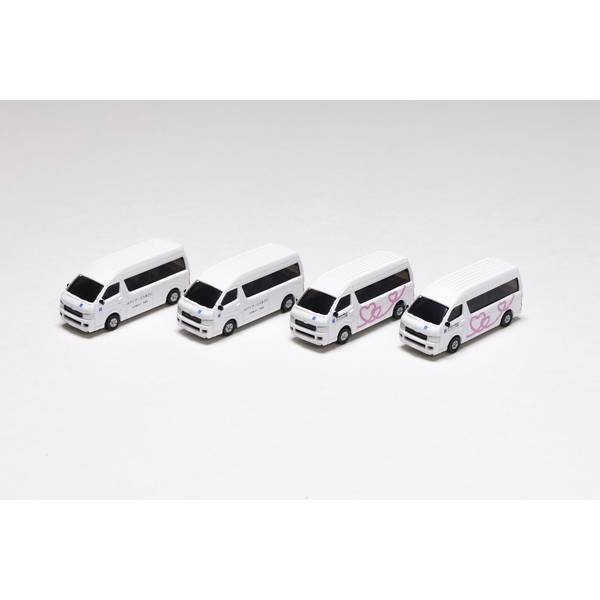 KATO Nゲージ トヨタ ハイエース スーパーロング ジャンボタクシー(4台