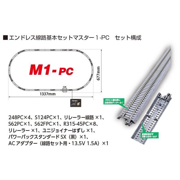 KATO M1　エンドレス基本セット　新品未開封 KATO エンドレス基本セット M1 - メルカリ