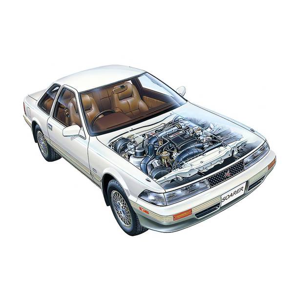 タミヤ 1/24 スポーツカーシリーズ No.64 トヨタ ソアラ 3.0GT