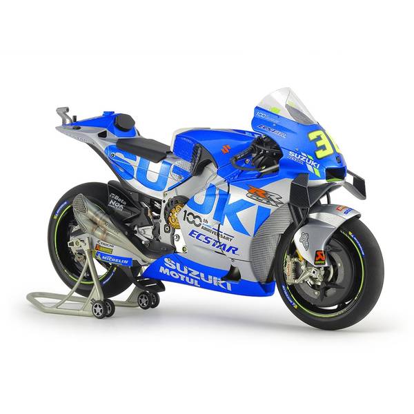 タミヤ 1/12 スズキ エクスター GSX-RR '20 No.36 2020 モトGP J.ミル 完成品ミニカー 21176