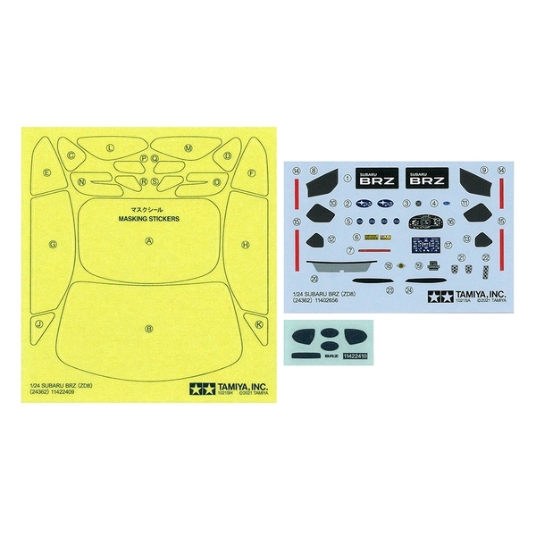 タミヤ 1/24 SUBARU BRZ (ZD8) スケールモデル 24362 ポストホビーWEBSHOP