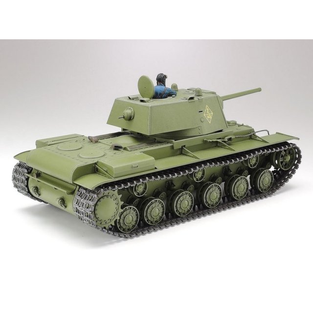 タミヤ 1/35 MM ソビエト重戦車 KV-1 1941年型 初期生産車