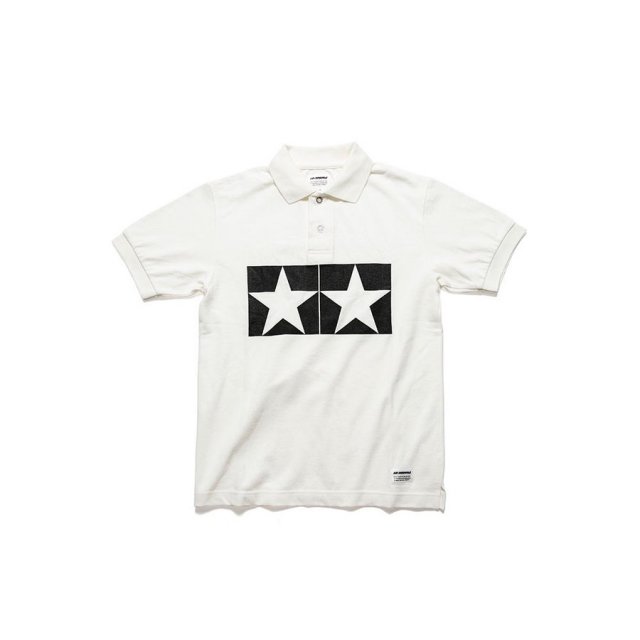 タミヤ JUN WATANABE タミヤポロシャツ (ホワイト/M) フィギュア 67465