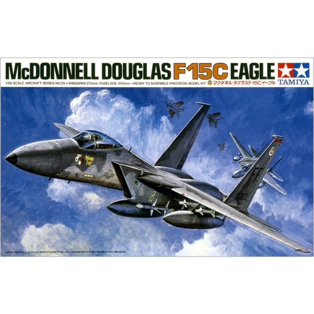 タミヤ 1/48 マクダネル・ダグラス F-15C イーグル スケール