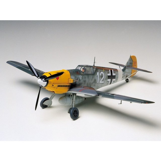 タミヤ 1/48 メッサーシュミット Bf109 G-6 スケールプラモデル