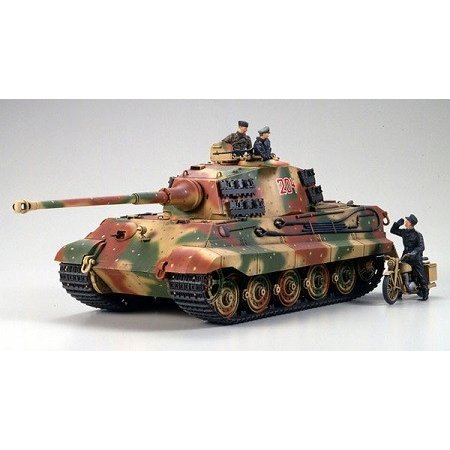 タミヤ 1/35 ドイツ・キングタイガー(アルデンヌ戦線) スケールモデル 35252