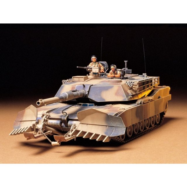 タミヤ 1/35 アメリカ M1A1 マインプラウ スケールモデル 35158