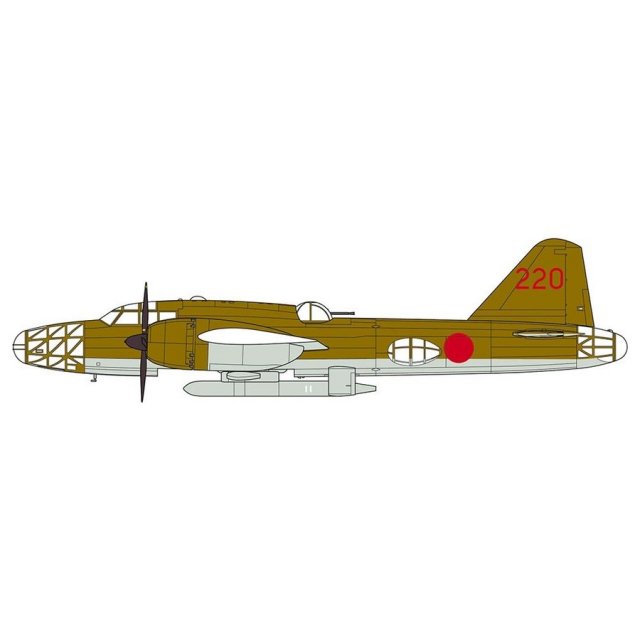 レア　1/72スケール　『イ号1型甲』モデルキット Aoshima 1/72 Kawasaki Ki-100 Type 5 Ver.1 A Plastic Model