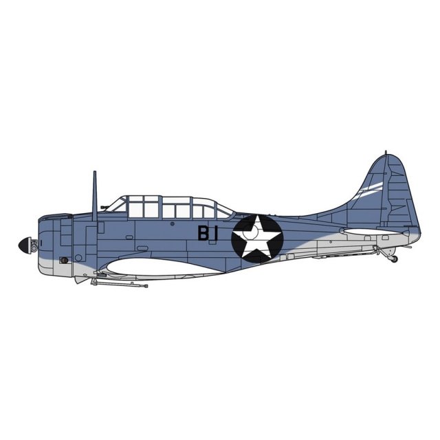 ハセガワ 1/48 SBD-3 ドーントレス “ミッドウェー 1942