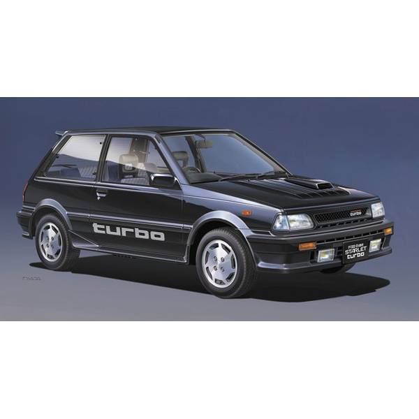 ハセガワ 1/24 トヨタ スターレット EP71 ターボS(3ドア) 後期型