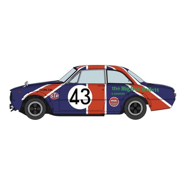 【9月予約】ハセガワ 1/24 いすゞ ベレット 1600GTR “1971 日本グランプリ” スケールモデル 20776