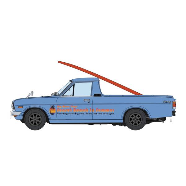 【9月予約】ハセガワ 1/24 ダットサン サニートラック (GB120) “前期型” w/ サーフボード スケールモデル 20778