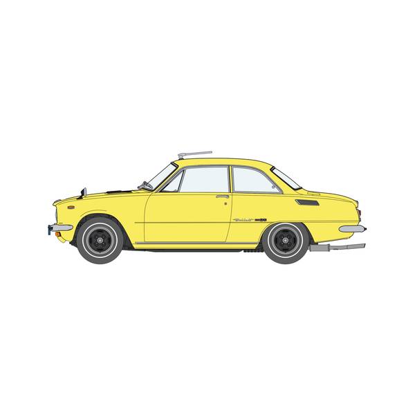 いすゞ　ベレットパーツカタログ ハセガワ HC-58 1/24 いすゞ ベレット 1600GTR 前期型（1969