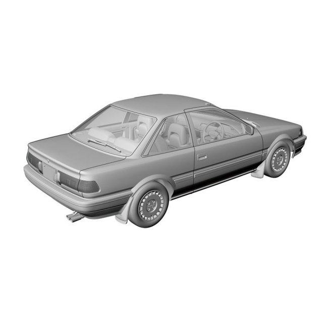 トヨタ カローラ レビン AE92 GT-Z 後期型 w/リップスポイラー