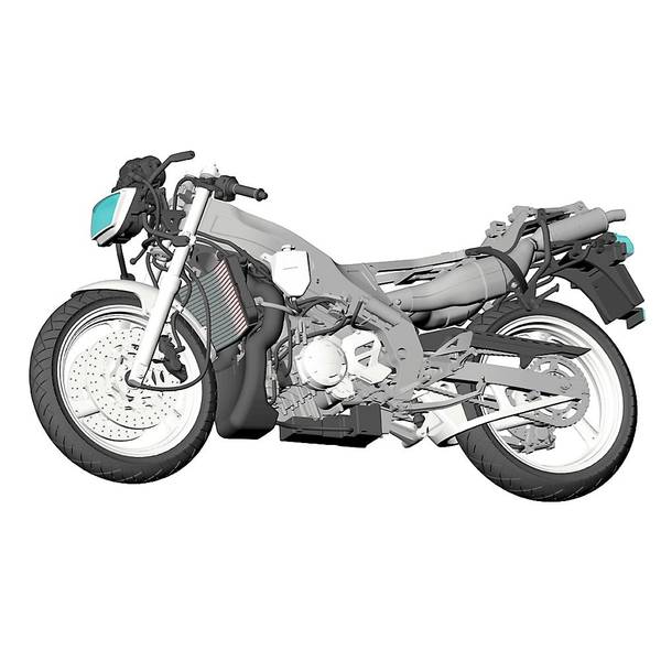 ハセガワ 1/12 ヤマハ TZR250 (3MA) (1989) スケールモデル BK17