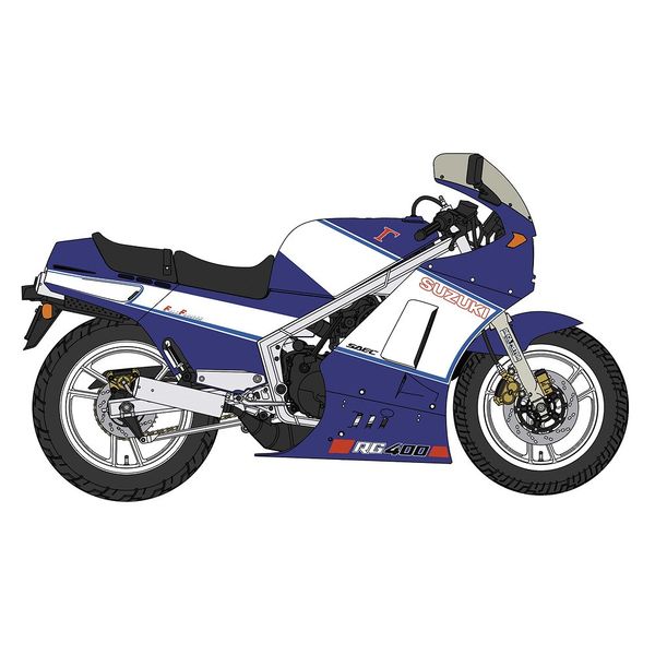 Kawasaki KH400-A3/A4 1/12スケール ハセガワ プラモデル 1/12 カワサキ KH400-A3/A4