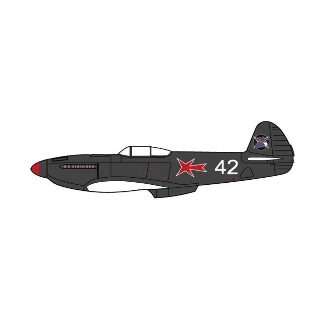 ハセガワ 1/20 サーニャ・V・リトヴァク w/ヤコブレフ Yak-3(1