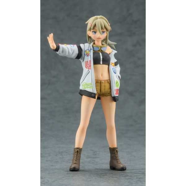 ワイルドたまごガールズ　4台セット　フィギュア付き　未組立 ハセガワ 1/24 ワイルドたまごガールズ No.1 1/4トン 4×4トラック