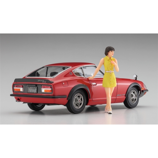 1/24 ニッサン フェアレディ 240ZG 70's ガールズフィギュア付
