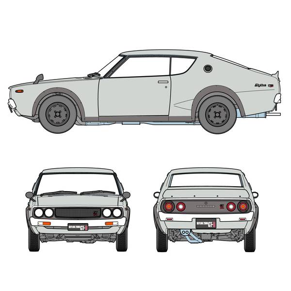 ハセガワ 1/24 いすゞ ベレット 1600GTR前期型(1969