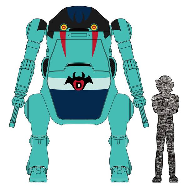 ハセガワ 1/20 20 メカトロウィーゴ ダイナミックコラボ Vol.1 “でびるまん”+不動明 「デビルマン」より キャラクタープラモデル SP642