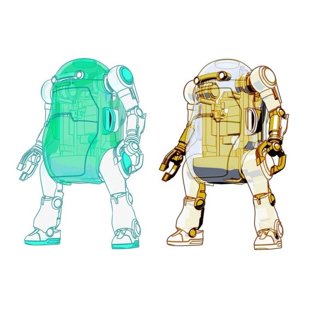 ハセガワ 1/35 メカトロウィーゴ No.16"くりーむそーだ&くりすたるごーるど" キャラクタープラモデル 64786