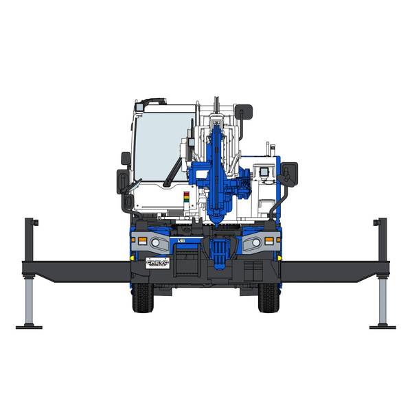 ハセガワ 1/35 タダノ ラフテレーンクレーン GR-130NL/N クレヴォ mini G4 “H型アウトリガ” スケールモデル 66110