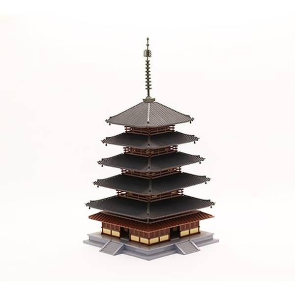 フジミ 1/150 建2 法隆寺五重塔 スケールモデル 4968728501031