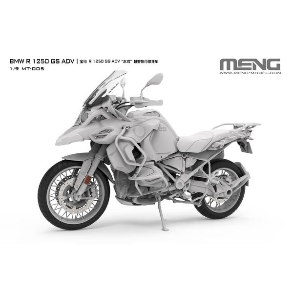 BMWバイク「R 1250 GS アドベンチャー」が多色成型で迫力の1/9