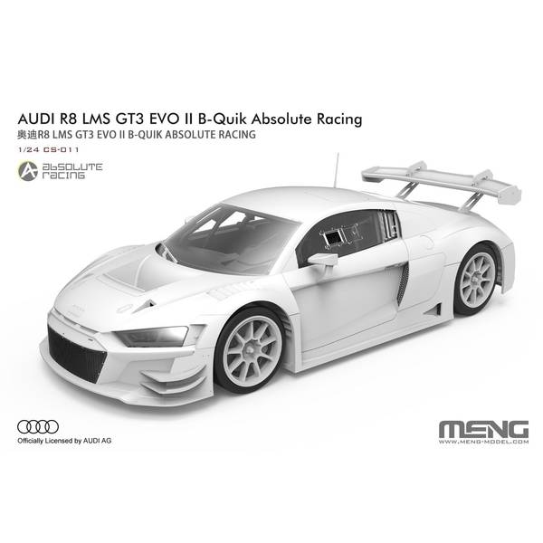 モンモデル 1/24 アウディ R8 LMS GT3 EVO II B-Quik Absolute