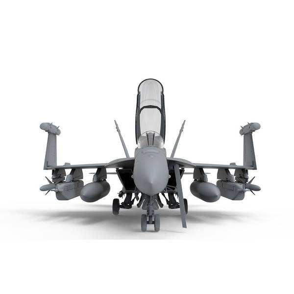 1/48 EA-18G グラウラースーパーホーネット プラモデル F18 完成品 ハイスペックシリーズ Vol.4 1/144 F/A-18E・F スーパー