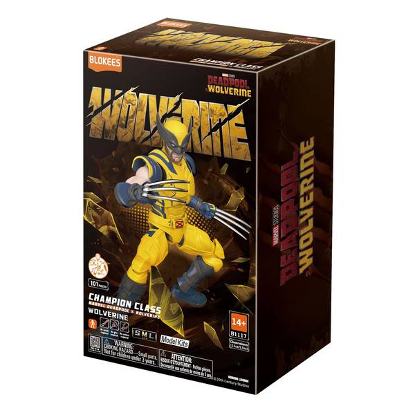 【12月予約】童友社 MARVEL[CHAMPION CLASSシリーズ] ウルヴァリン 「デッドプール&ウルヴァリン」より キャラクタープラモデル 4975406511213