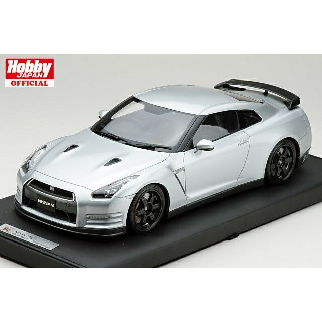 1/18 マーク MARK ニッサン GT-R(R35) エゴイスト 2013年式 アルティメイトメタルシルバー 限定50台 (PM1803S)