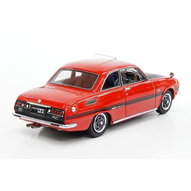 旭玩具【イスズ ベレット赤レッド】ブリキ フリクション ミニチュア自動車【箱付】 ☆1965年アサヒ玩具いすゞベレット1500DX2ドア大盛屋～ブリキ