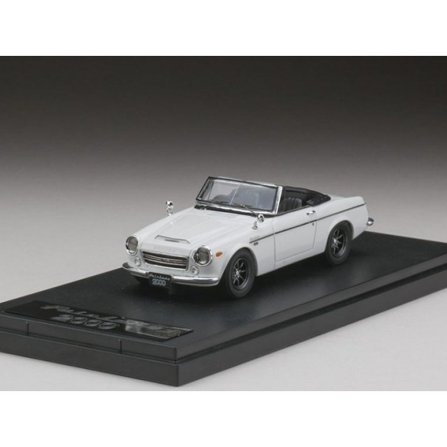 MARK43 1/43 ダットサン フェアレディ2000 SR311 スポーツホイール ホワイト 完成品ミニカー PM4316SW