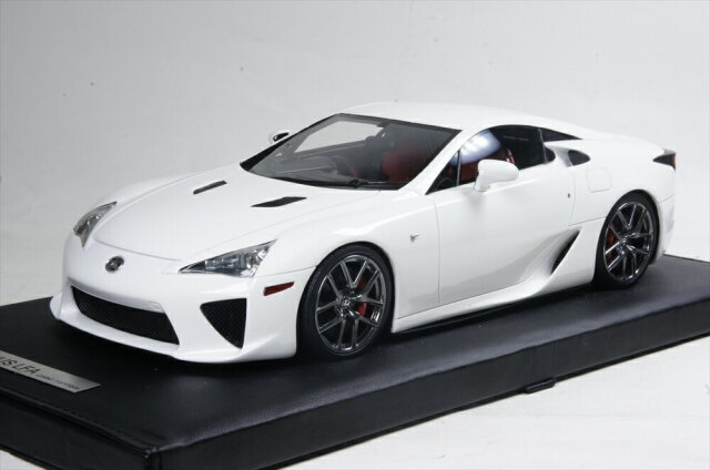 マーク 1/18 レクサス LFA 右ハンドル仕様 ホワイテストホワイト 完成品ミニカー PM1805W