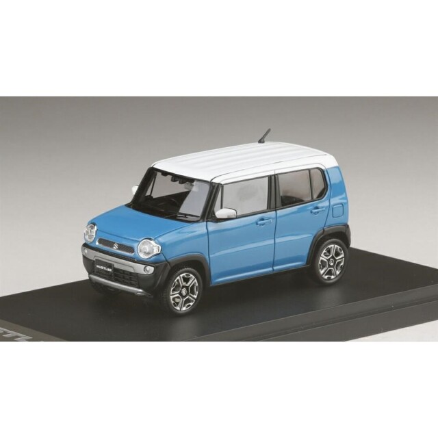 MARK43 1/43 スズキ ハスラー X サマーブルーメタリック 完成品ミニカー PM4388XBL【倉庫取寄せ】