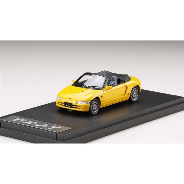 1/43 ホンダ　ビート　PP1 ハードトップ　ミニカー　カーニバルイエロー 1/43 ホンダ ビート PP1 ハードトップ ミニカー カーニバル
