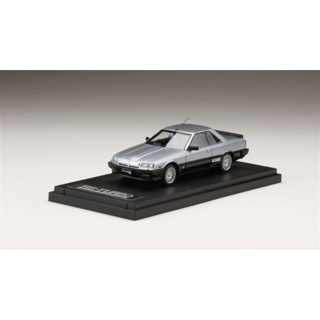 MARK43 1/43 ニッサン スカイライン 2000 RS-X ターボ C KDR30 シルバー/ブラック ツートン 完成品ミニカー PM43118SK