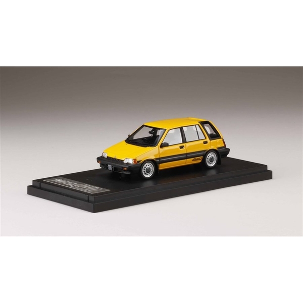 1/43 ホンダ シビック シャトル 4WD J AR 1984 イエロー 完成品ミニカー PM43121Y