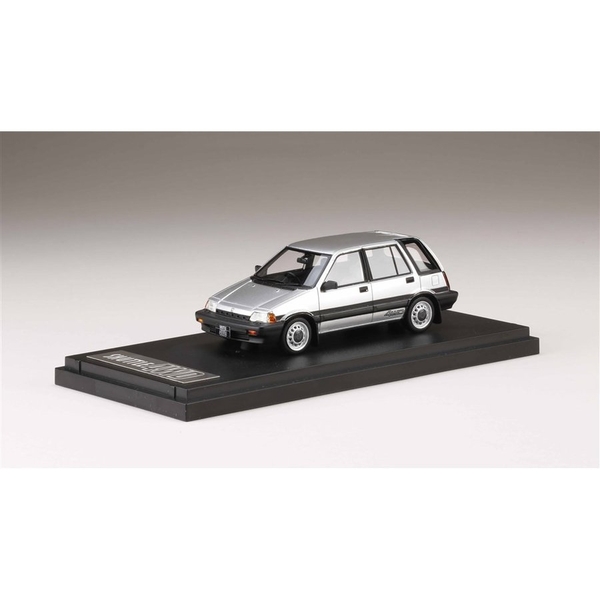 1/43 ホンダ シビック シャトル 4WD J AR 1984 シルバー 完成品ミニカー PM43121S