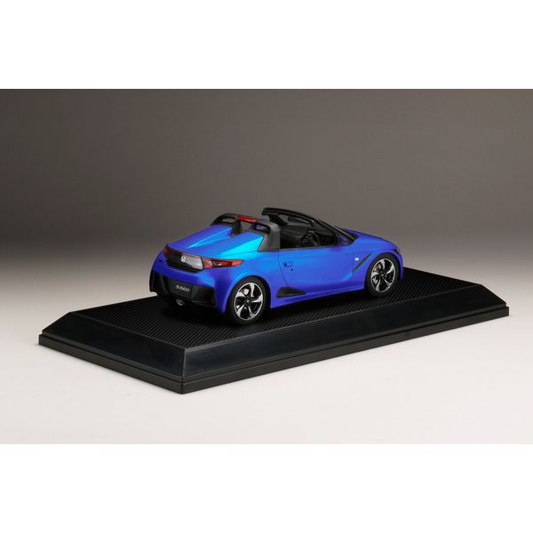 ホビージャパン 1/18 ホンダ S660 α フレンチブルーパール 完成