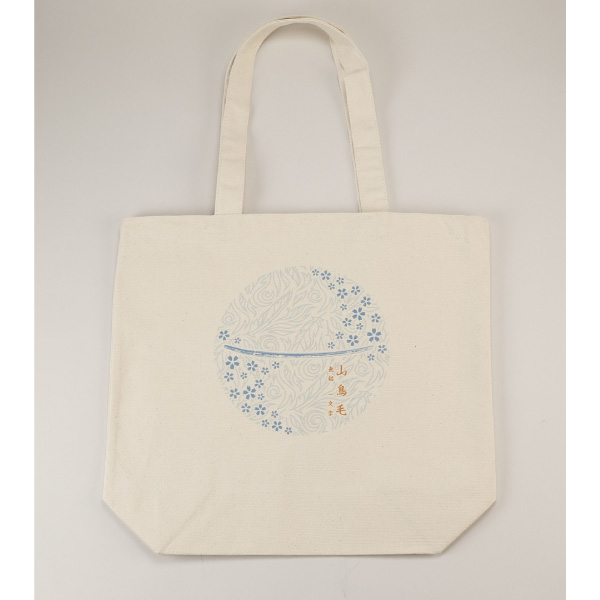 刀剣トートバッグ 「山鳥毛」 ナチュラル