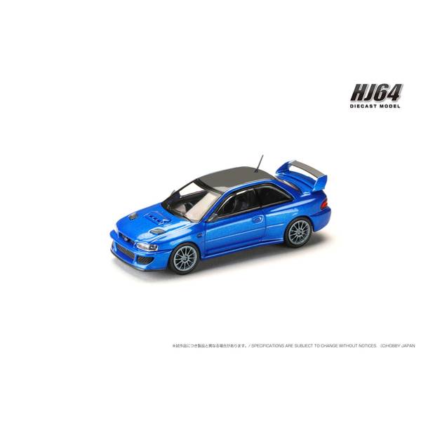ホビージャパン 1/64 スバル プロドライブ P25 Production Model 2023 Carbon Parts ブルー 完成品ミニカー HJ643041C